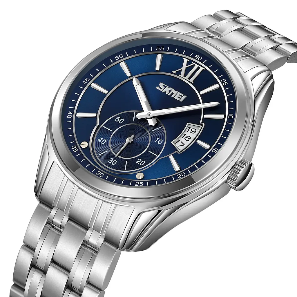 Наручные часы мужские 9319SIBU Silver-Blue Skmei acs0030925 - фото 2