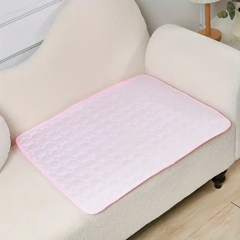 Літня охолодна підстилка Derby Pink для домашніх тварин 100х150 см - фото 2