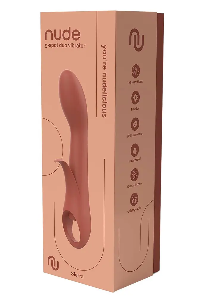Вібратор Dream Toys Nude Sierra для точки G - фото 5