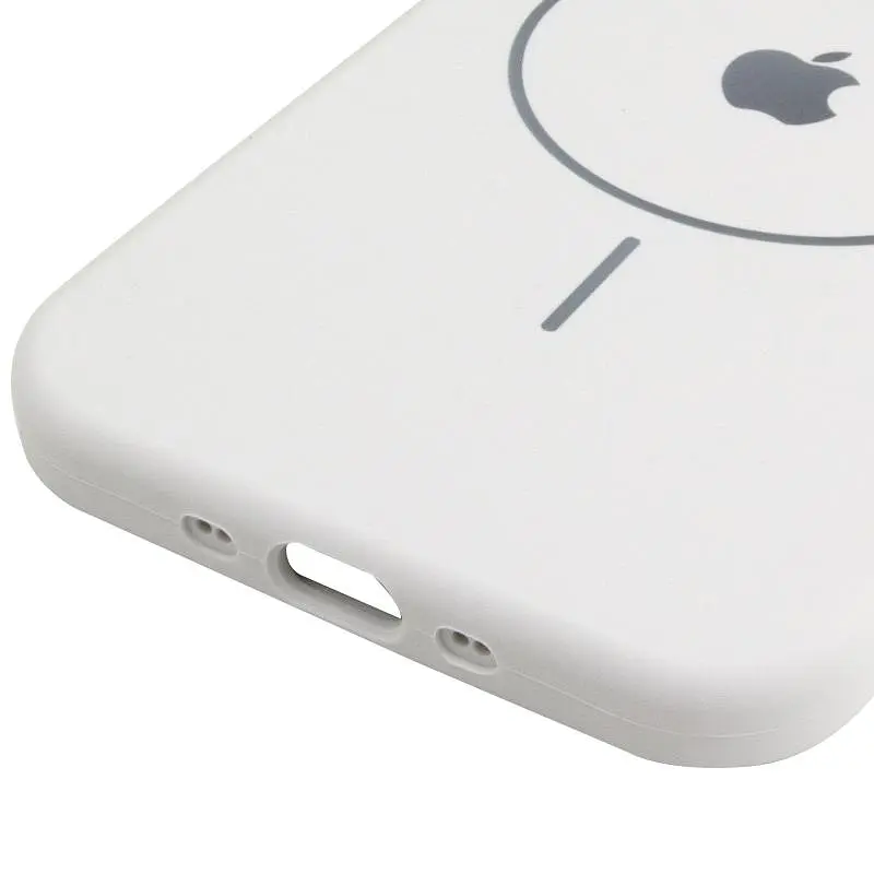 Чехол Epik Silicone Case Full Protective (AA) V2 with MagSafe для Apple iPhone 17 Air (6.5) Белый / White - фото 5