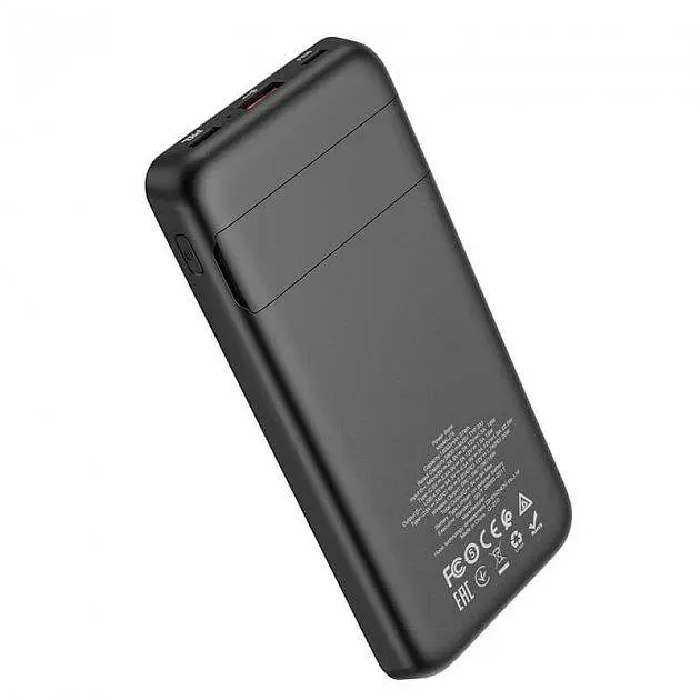 Портативна батарея Power Bank Hoco з бездротовою зарядкою J76 Bobby Wireless Charger 10000mAh Black - фото 4