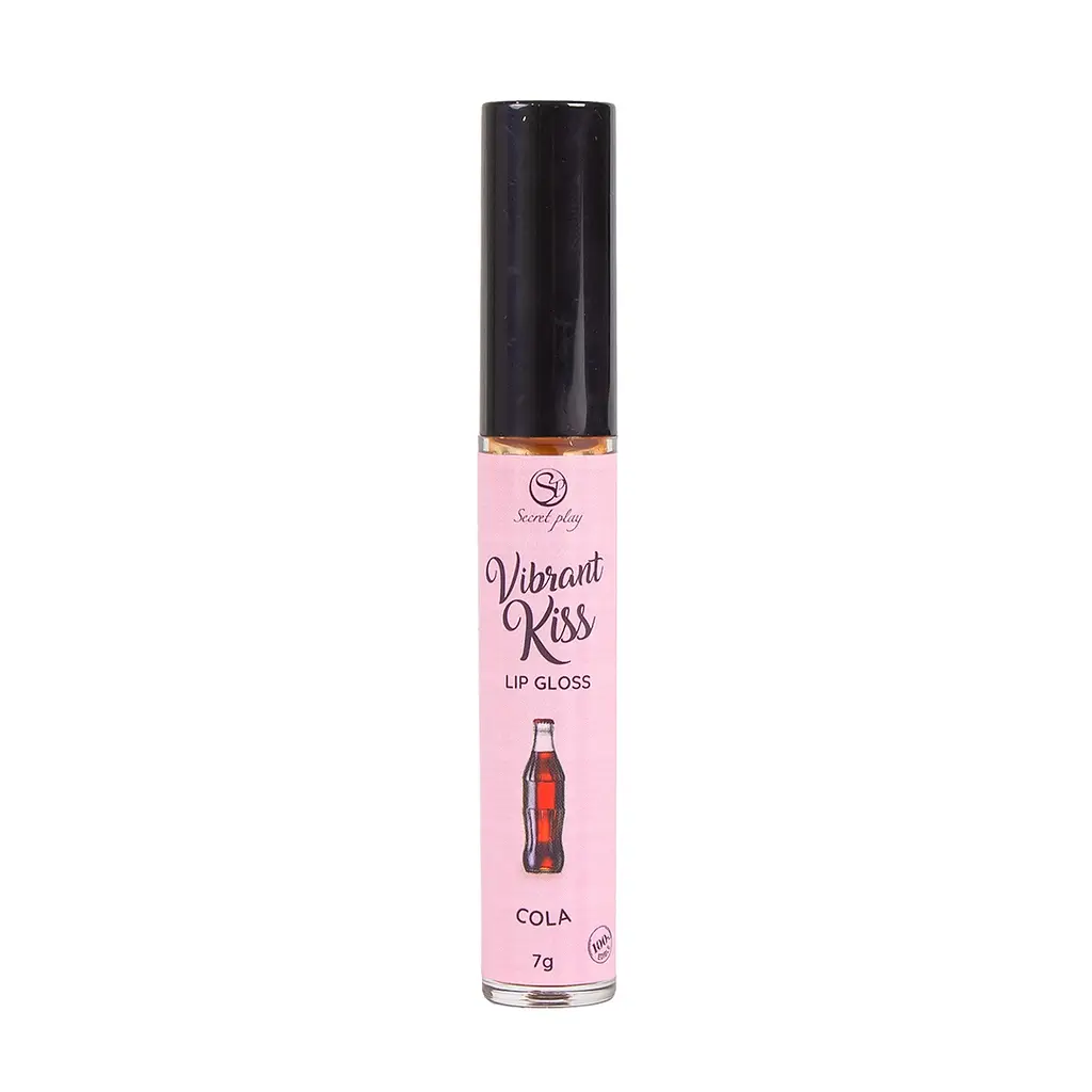 Блиск для губ з ефектом вібрації Secret Play Coke Lip Gloss Vibrant Kiss - фото 3