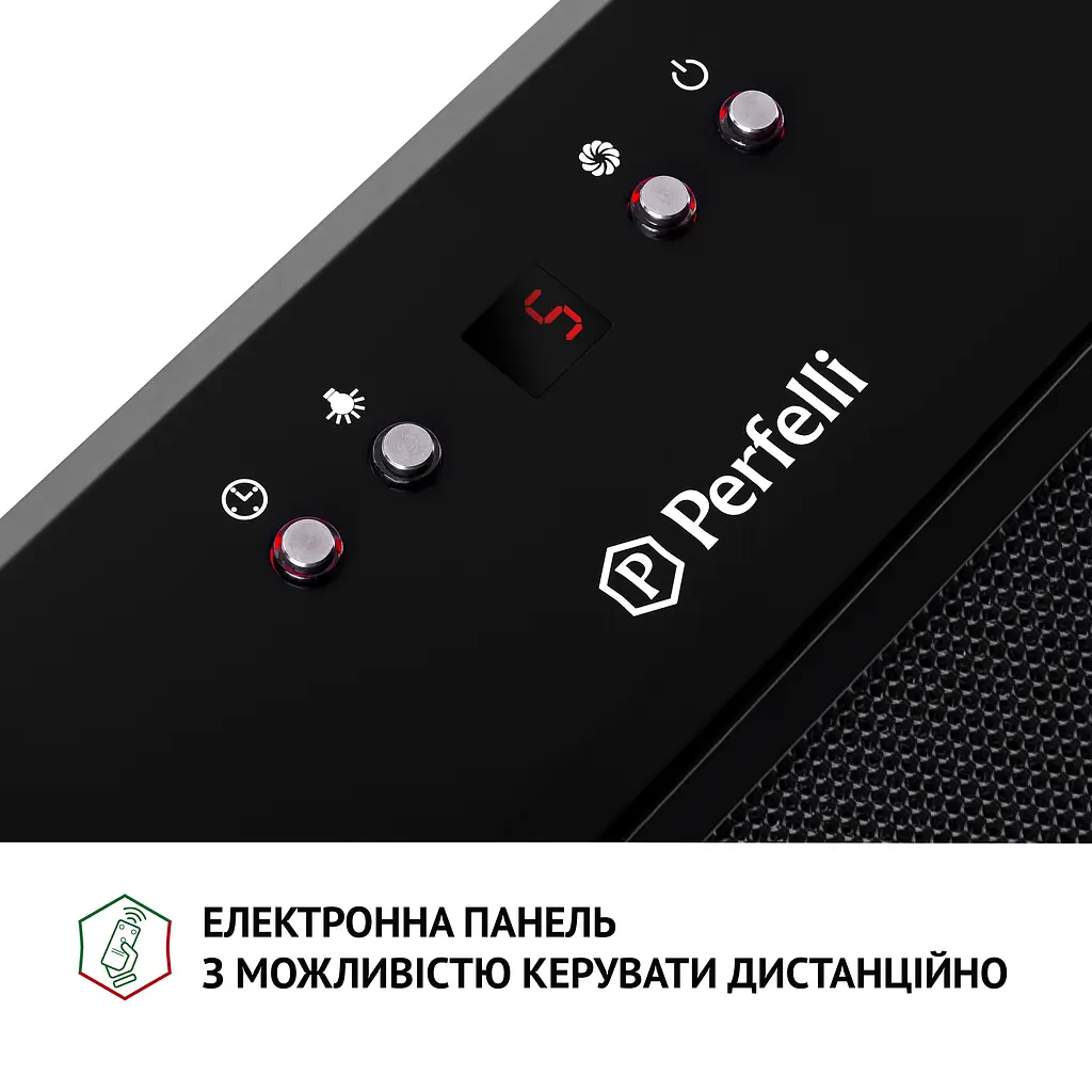 Витяжка повновбудована PERFELLI BIET R 5854 BL 1200 LED - фото 5