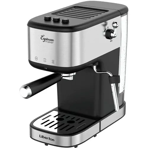 Кавоварка LCM-2206, Black/Inox, 950W LIBERTON teh0020736 - фото 2