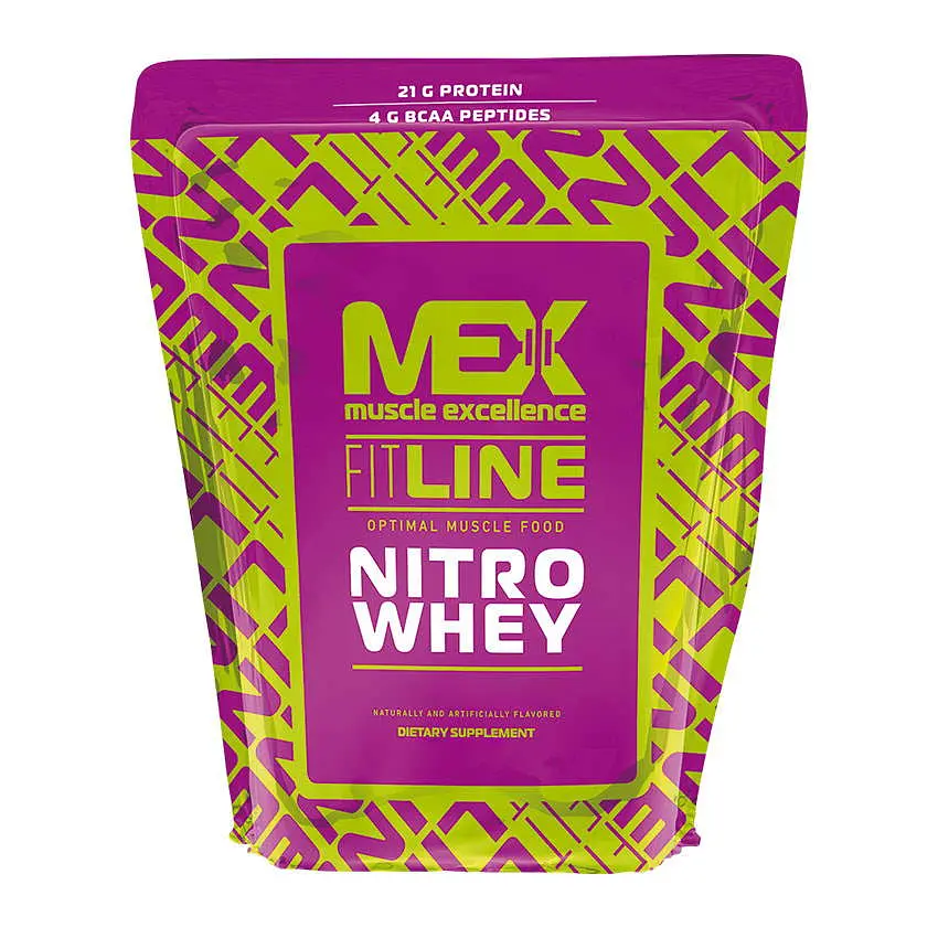 Протеїн Mex Nutrition Nitro Whey, 2.27 кг - Полуниця