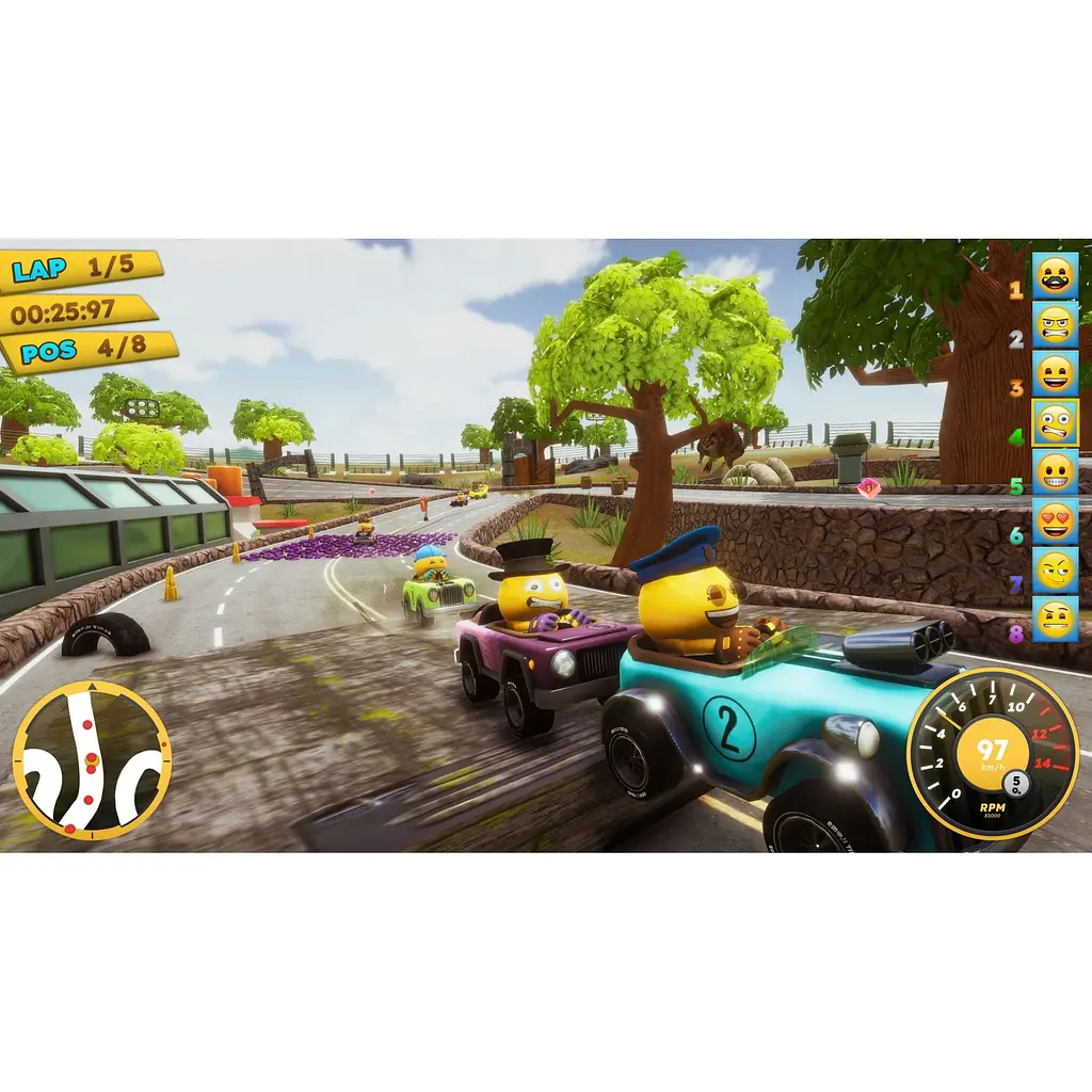 Ключ активації Microsoft Emoji Kart Racer для Xbox One/Series S/X - фото 2