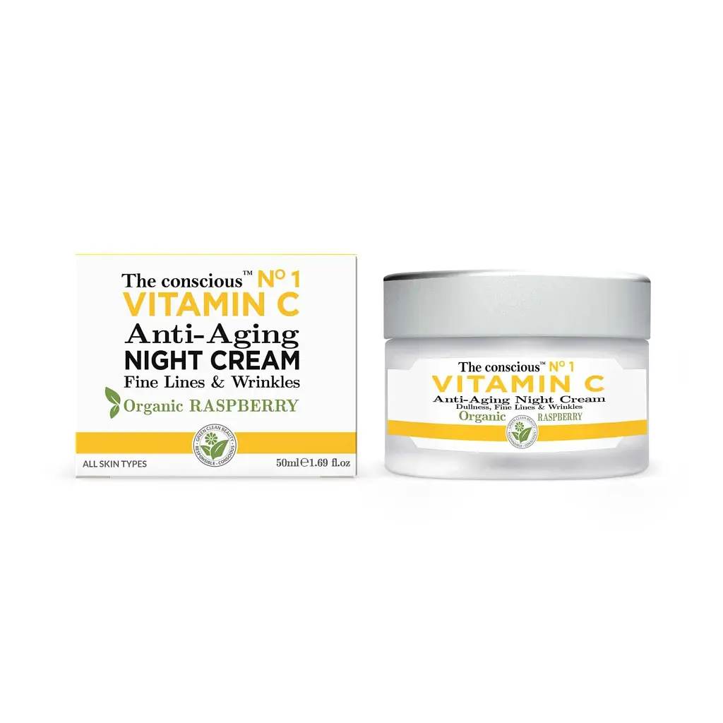 Нічний крем для обличчя The Conscious Vitamin C Anti-Aging Night cream 50 мл - фото 2