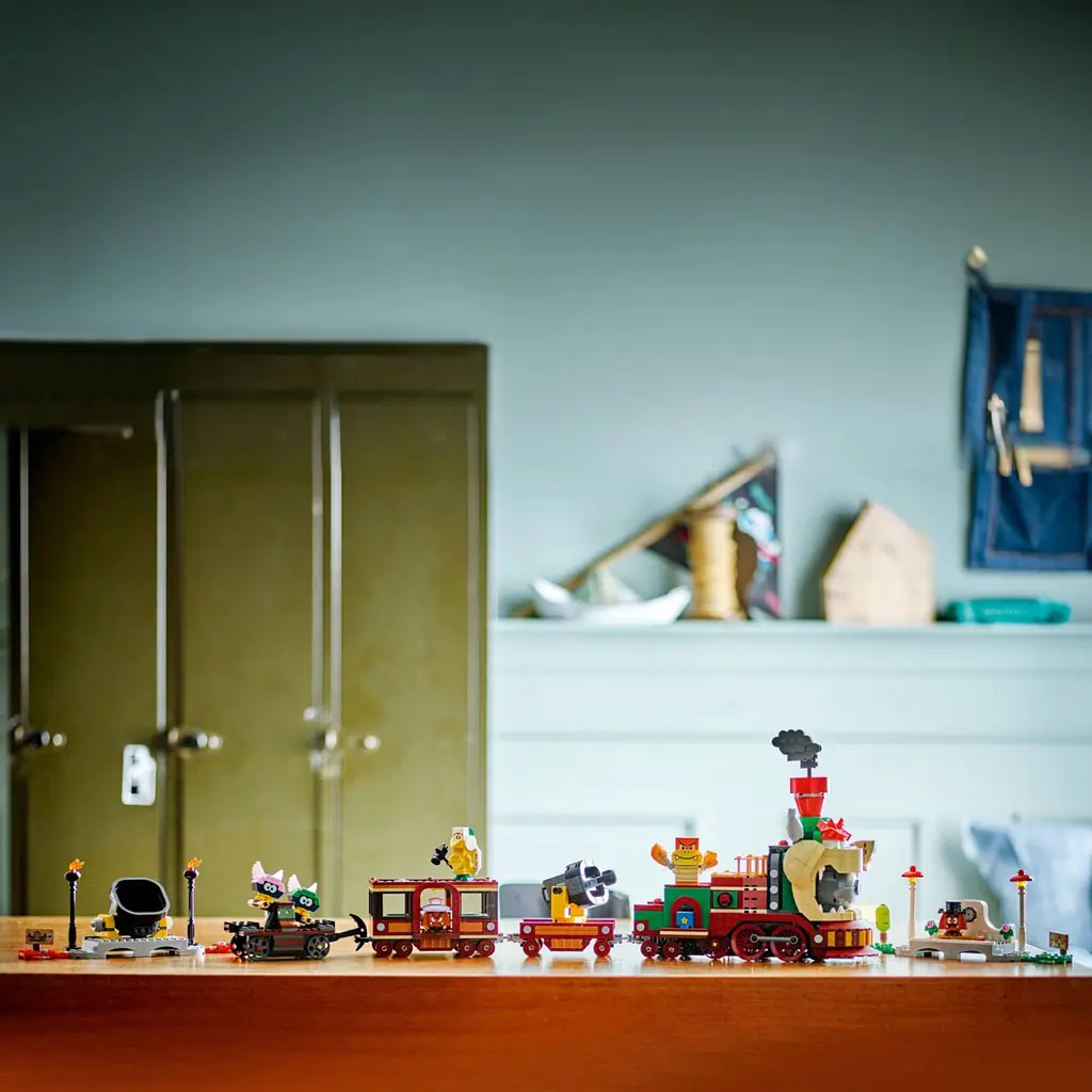 Конструктор LEGO Super Mario Швидкий потяг Боузера 1392 деталі (71437) - фото 4