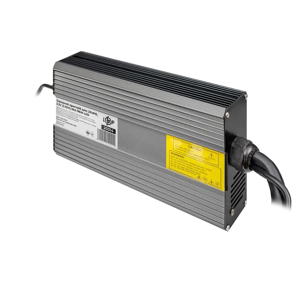 Зарядное устройство для аккумуляторов LiFePO4 3.2V (3.65V)-30A-96W-LED - фото 3