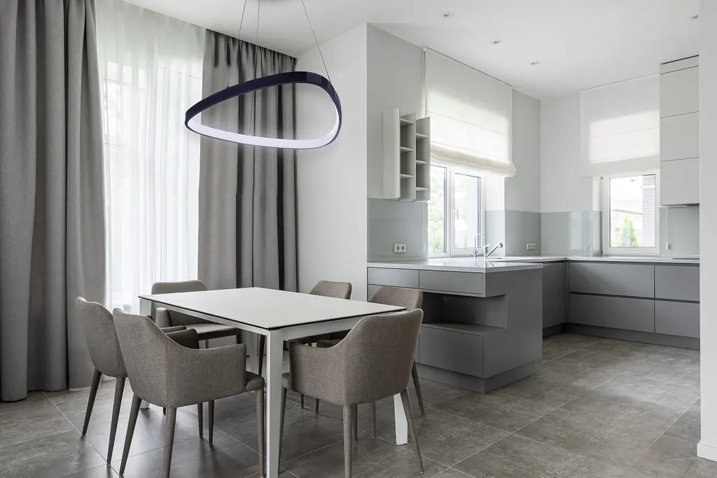 Люстра Brille подвесная потолочная для холла BL-571C/30W NW BK LED - фото 5