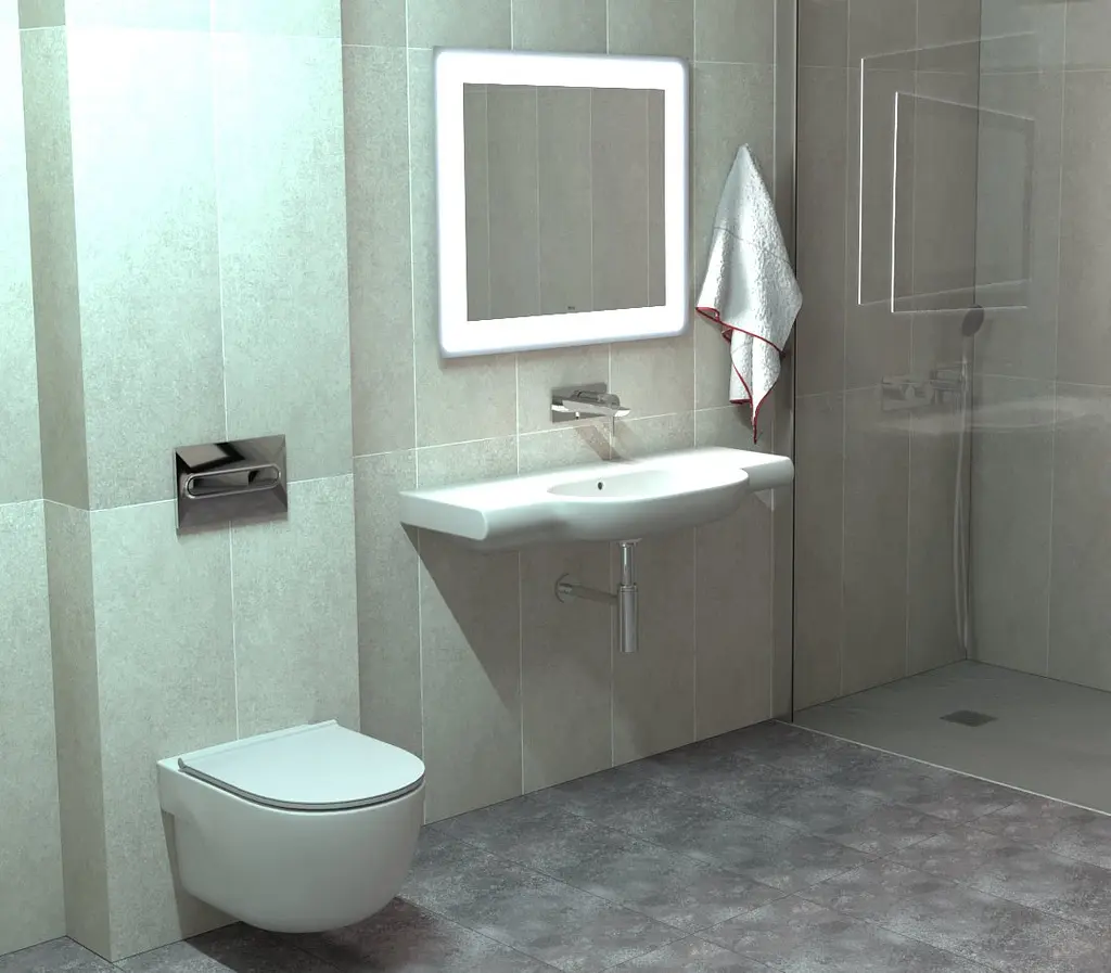 Унитаз подвесной Roca Meridian-N Compact укороченный A34H242000, Белый - фото 3