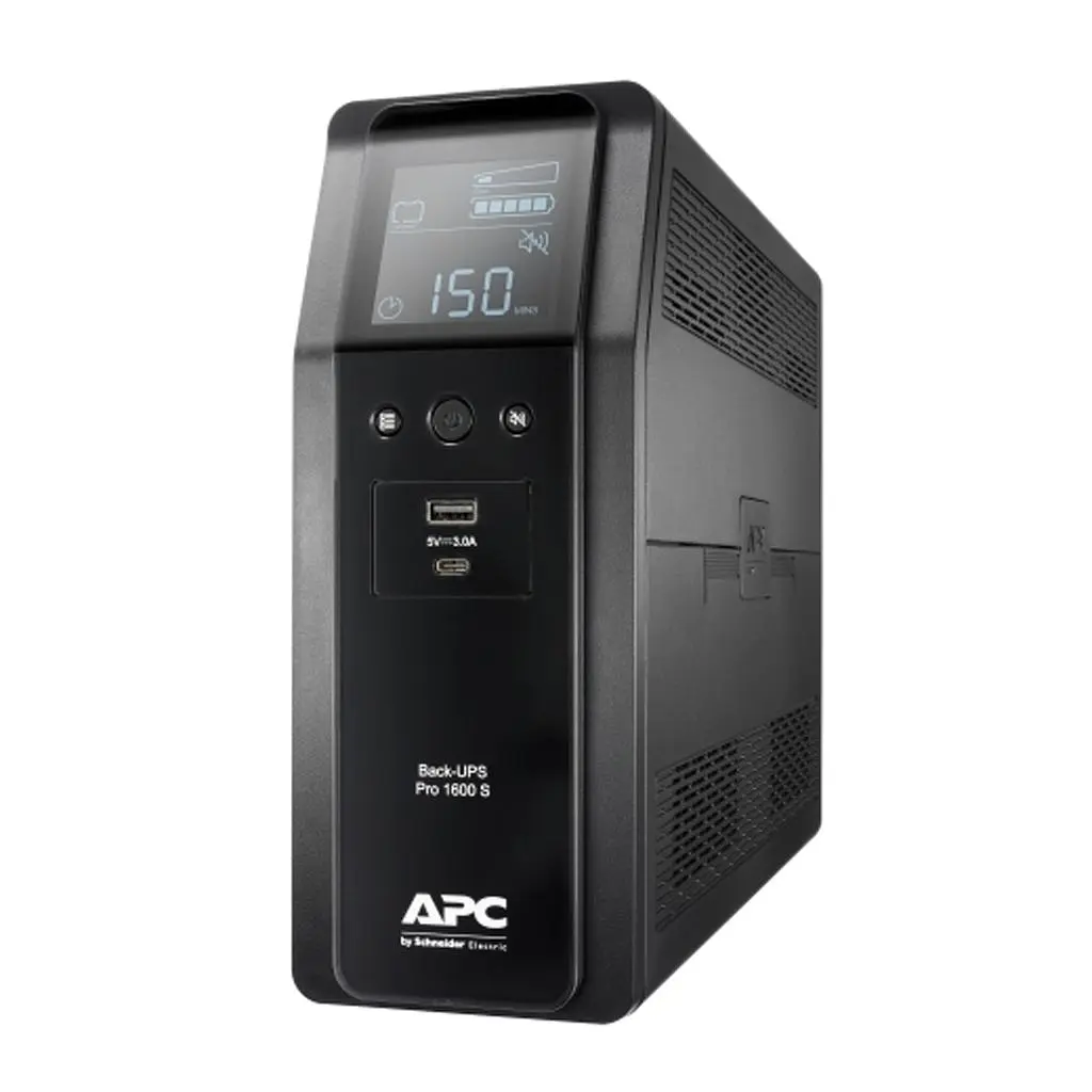 Источник бесперебойного питания APC Back UPS Pro BR 1600VA Sinewave,8 Outlets AVR LCD interface (BR1600SI) - фото 2