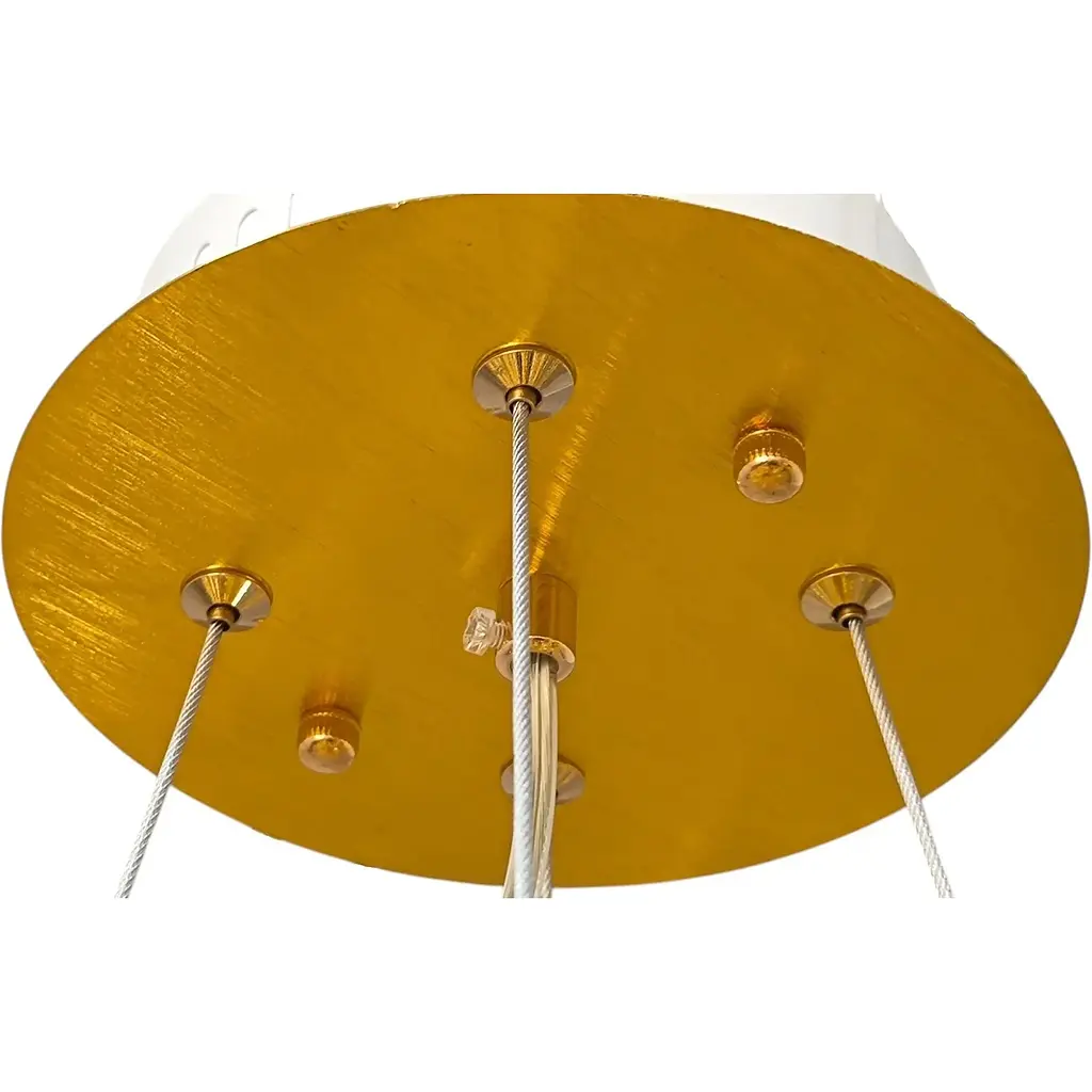 Люстра Brille декоративна BCL-737S/10 G9 Gold - фото 4