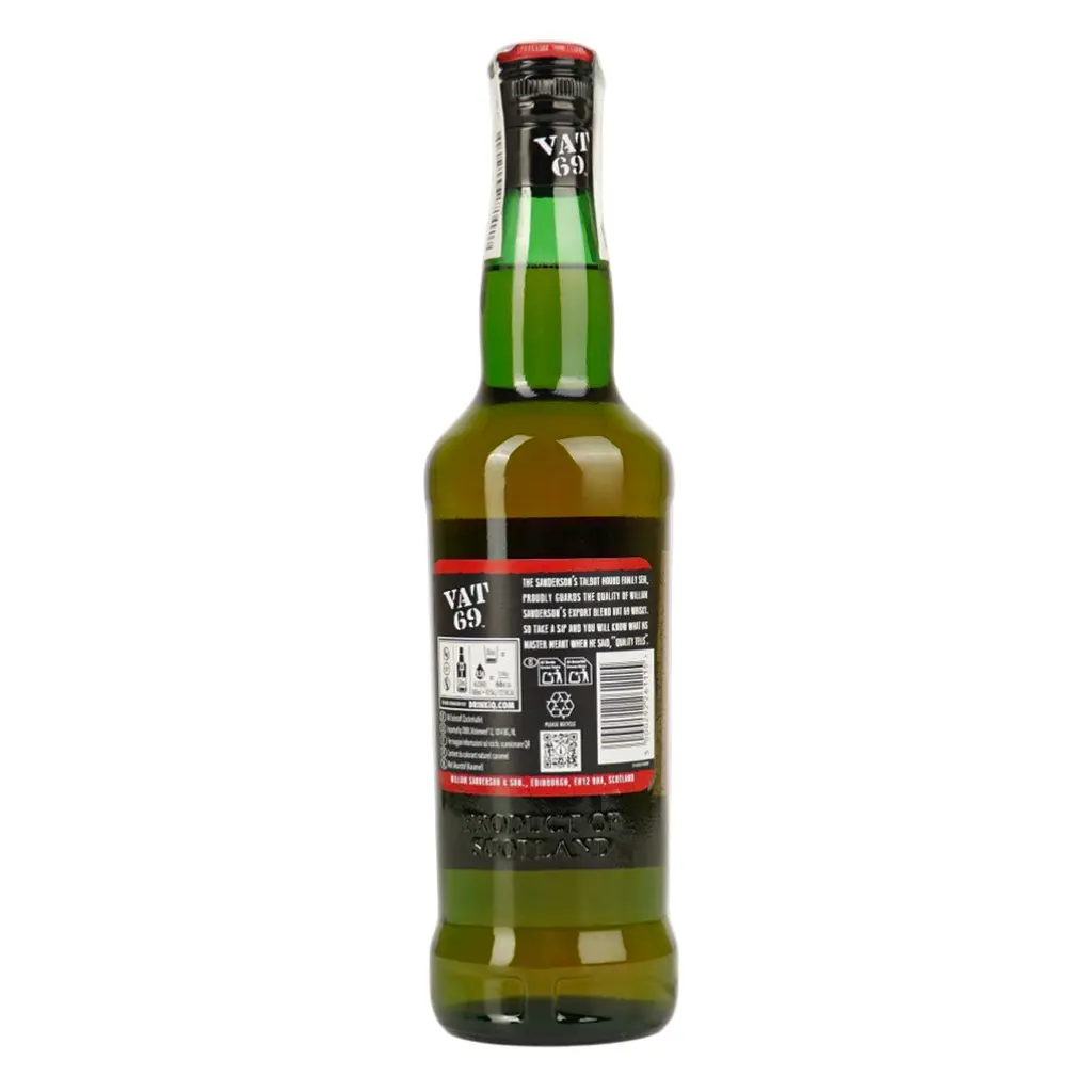 Виски Vat 69 Blended Scotch Whisky 40% 0.7 л - фото 3