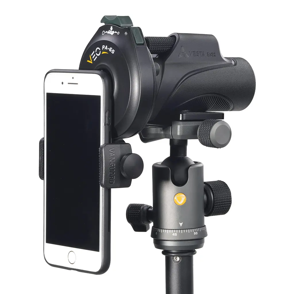 Адаптер Vanguard Digiscoping Adapter VEO PA-65 для смартфона (VEO PA-65), Чорний - фото 8