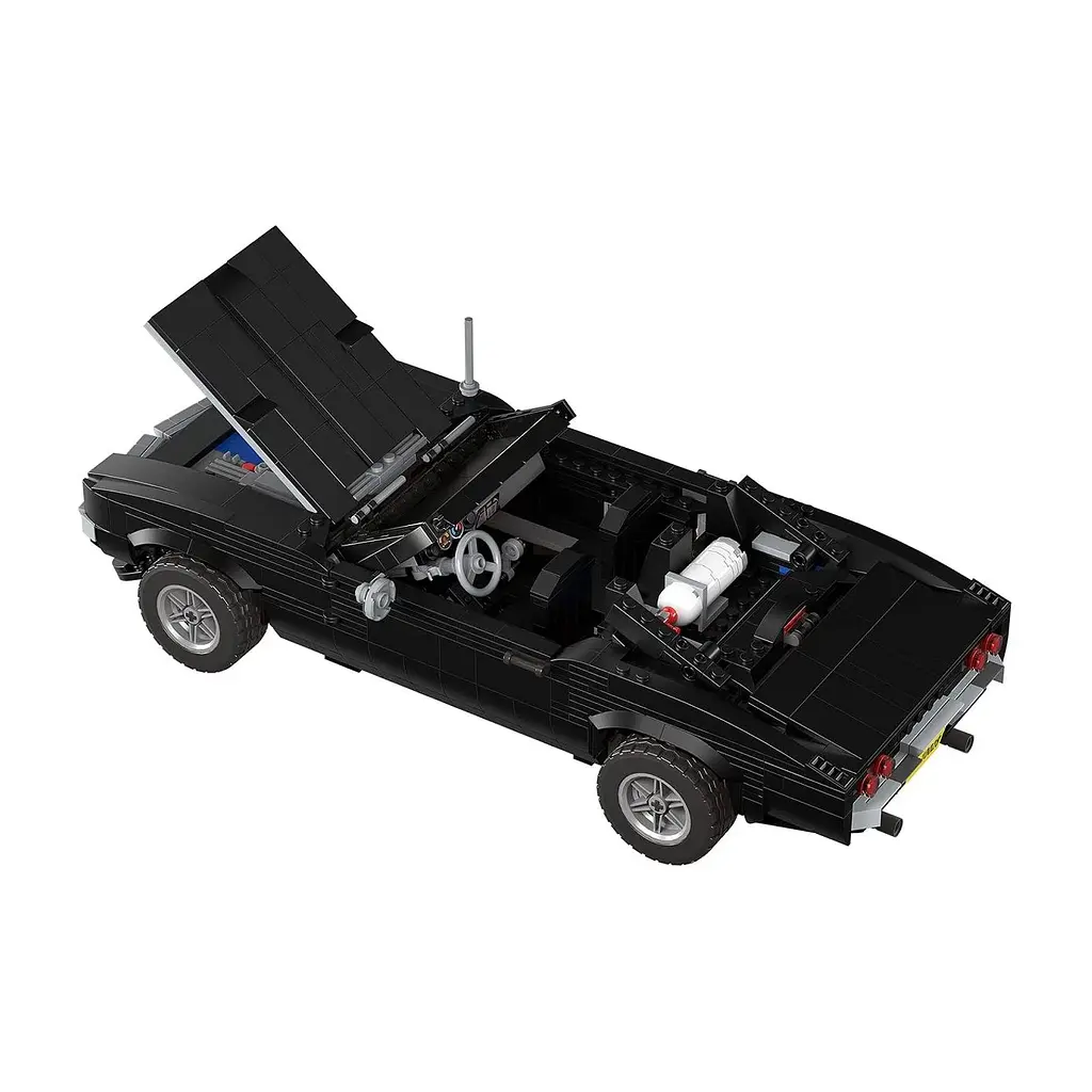 Конструктор детский Спортивный автомобиль Brick Set Black 1439 шт. - фото 4