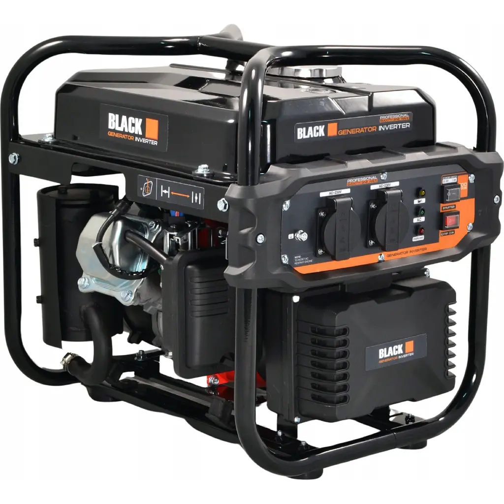 Інверторний бензиновий генератор Black 230V 2.7HP 2000W (13608) [160476] - фото 3