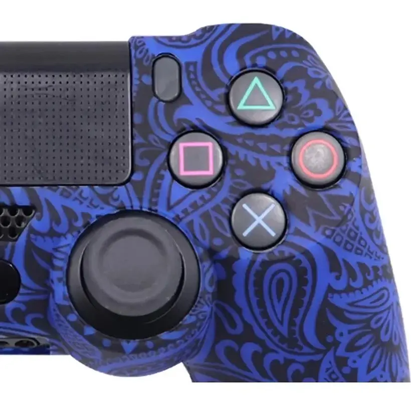 Чохол на геймпад Silicone Case для Sony DualShock 4 Blue Ornament [56187] - фото 3