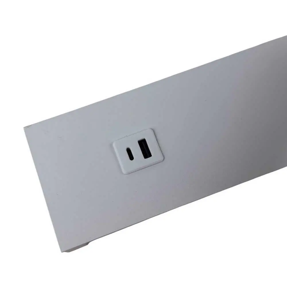 Світильник настінний Violux BITRIX-W USB 15W 3000/4200/6000K 865Lm IP20 білий ( 553006 ) - фото 4