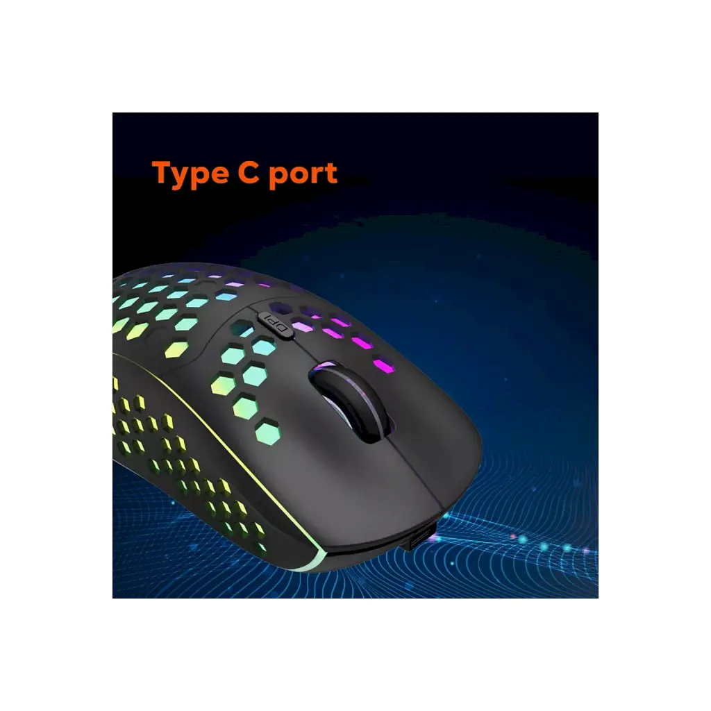 Мишка Canyon Haster GMW-18 Wireless Black (CND-SGMW18) - фото 8
