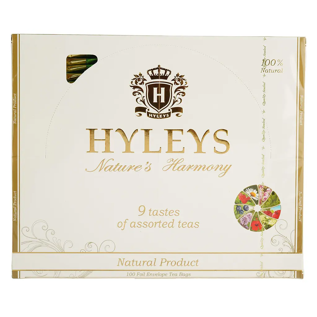 Чай Hyleys 9 смаків (асорті) 150 г (100 шт. x 1.5 г) - фото 4