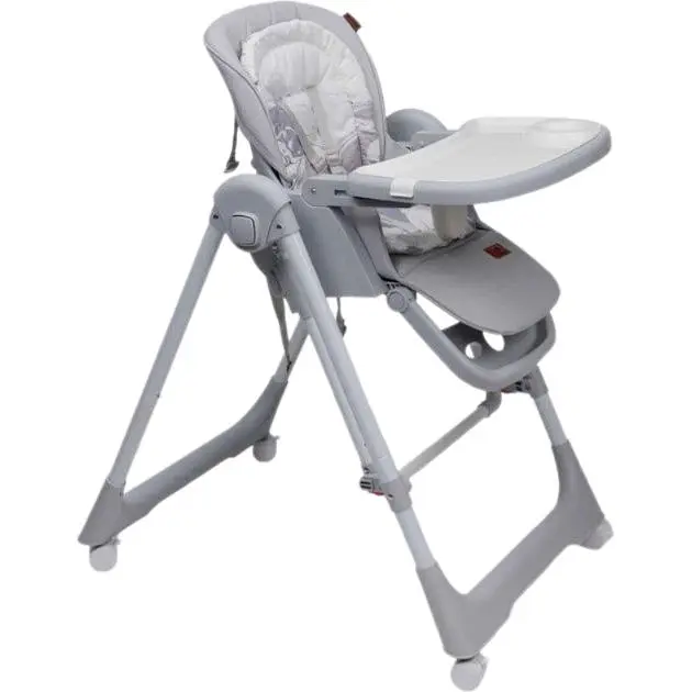 Стілець-гойдалка для годування 2 в 1 VELANO Nomi Light Grey - фото 2