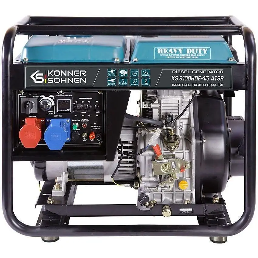 Генератор дизельний Konner&Sohnen KS 9100HDE-1/3 ATSR (EURO V) (KS9100HDE-1/3ATSR) - фото 7