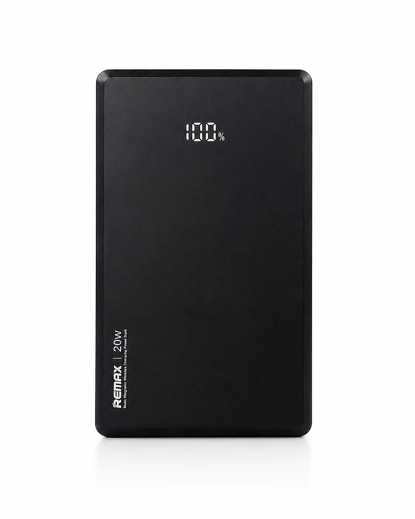 Павербанк Remax RPP-107 ультратонкий 9 мм / 5000 мАг / до 20 Вт / USB-C + MagSafe / PD+QC / Чорний - фото 7