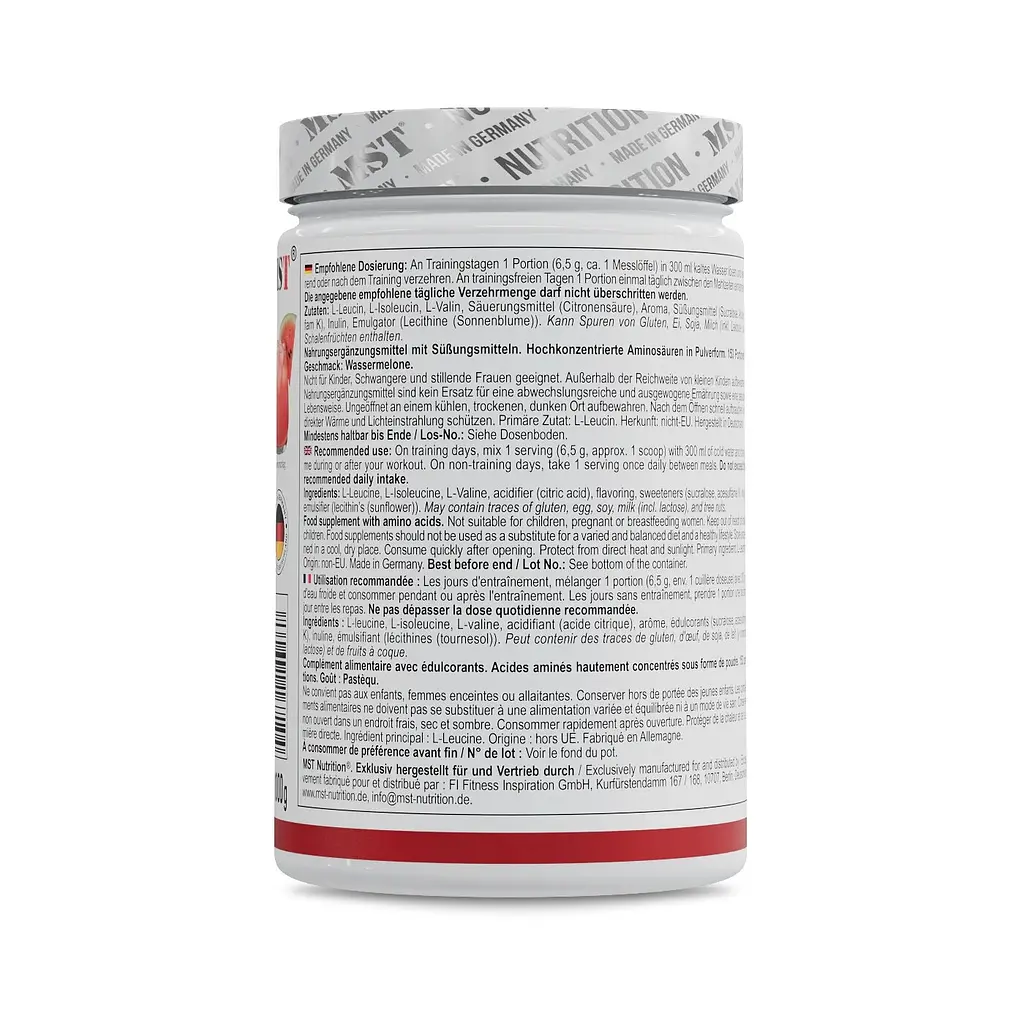 Амінокислоти BCAA ZERO, 1 кг - Кавун MST Nutrition vit0004626 - фото 3
