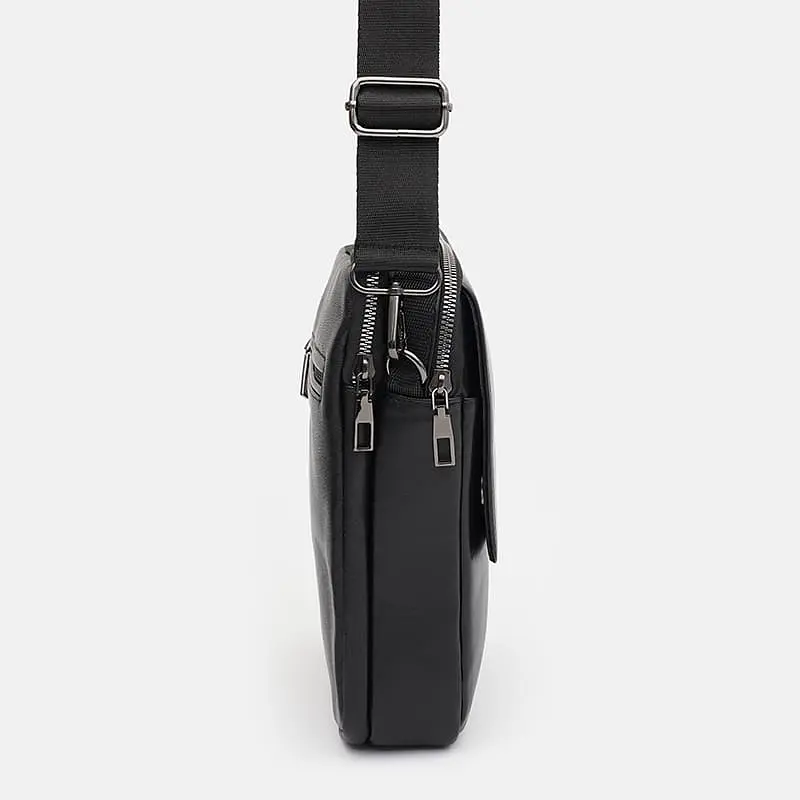 Чоловіча сумка Ricco Grande T1tr0044bl 24x19x5 см Чорний (63904) - фото 3