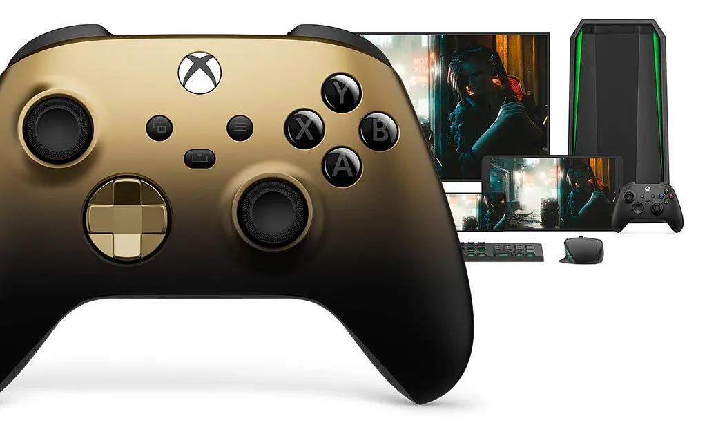 Геймпад Microsoft Xbox Series X/S Wireless Controller Gold Shadow Special Edition (QAU-00121) [94300] - фото 5