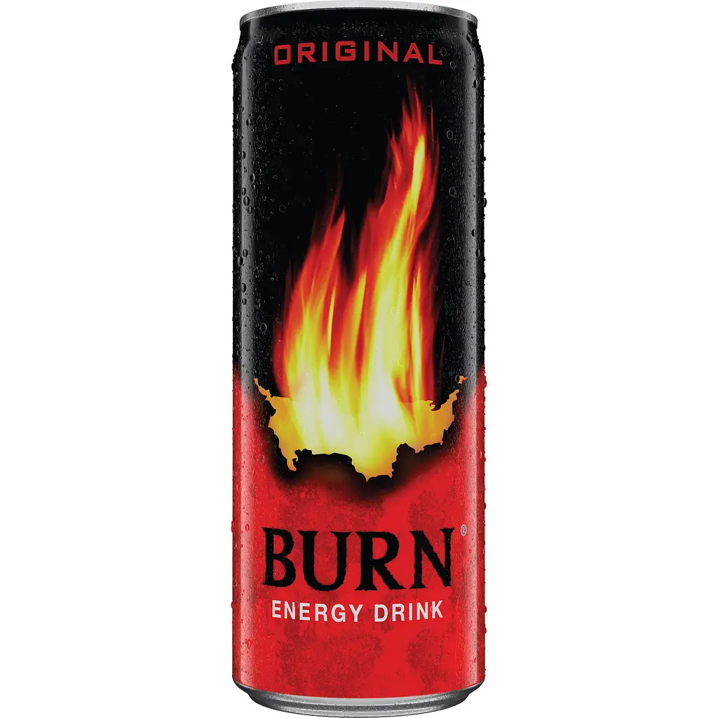 Напій енергетичний безалкогольний Burn Original з/б 250 мл
