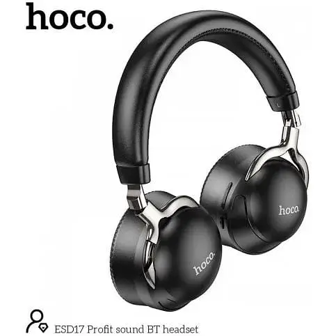 Навушники бездротові Hoco ESD17 Profit Sound BT Headset - фото 5