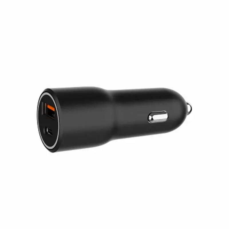 Зарядний пристрій Gembird 1xUSB-C PD20W + 1xUSB QC3.0 car adapter black (TA-UC-AC2PDQC38-CAR-01) - фото 4
