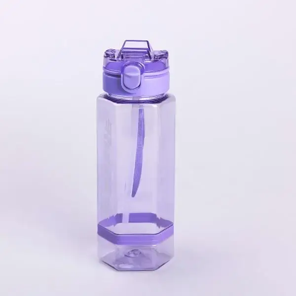 Пляшка для води Yiwu Running 760 мл з ремінцем, фіолетовий HP-14-48V - фото 2