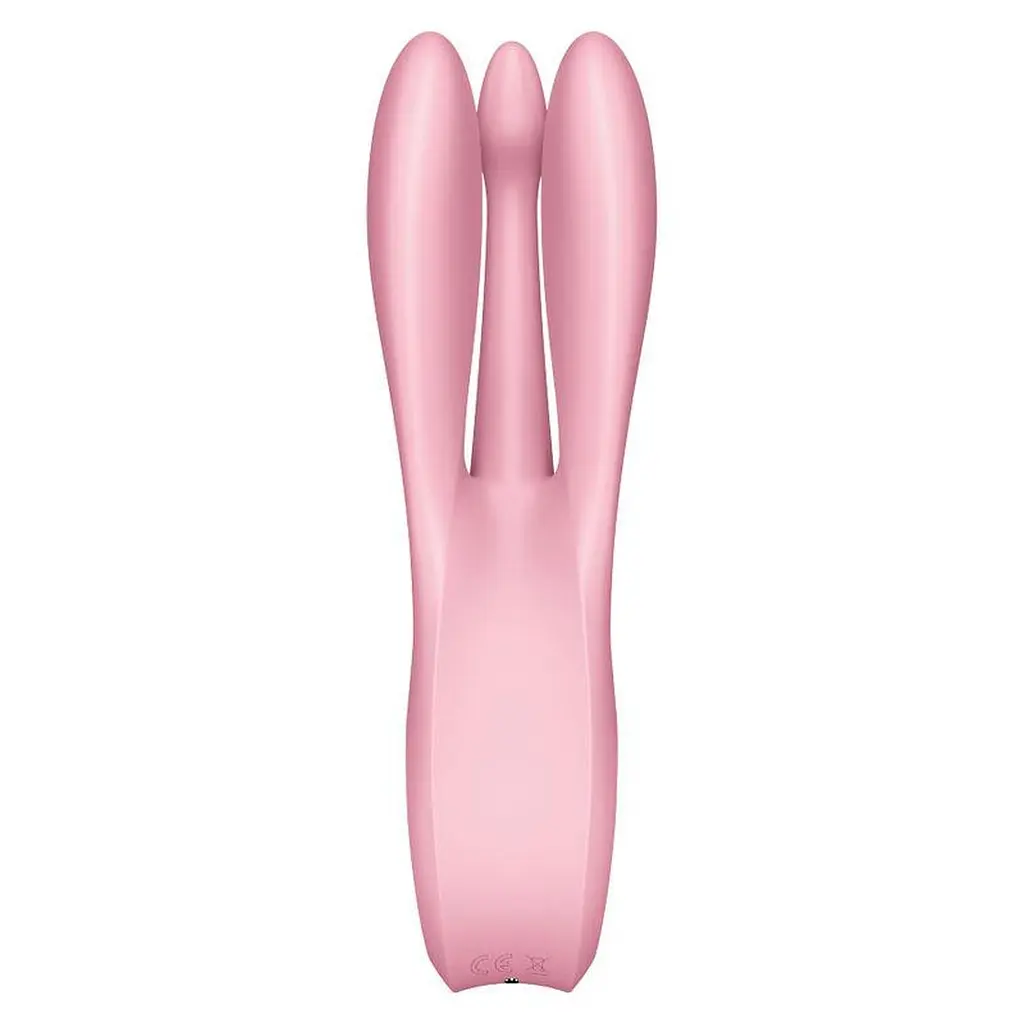 Вібратор для клітора Satisfyer Threesome 1 14 см рожевий - фото 3