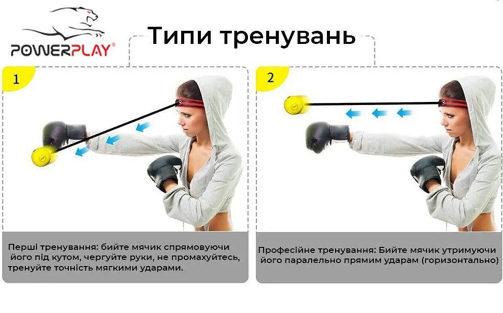 Файтбол PowerPlay 40-60 см fit0011308 - фото 8