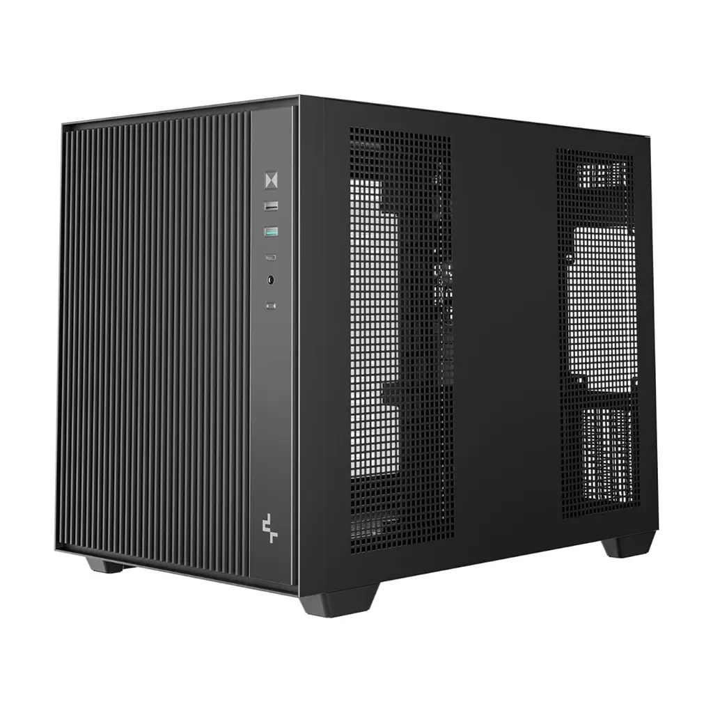 Корпус для ПК Deepcool CG330 Mesh 3F Black (R-CG330MESH-BKANM3-G) - фото 4