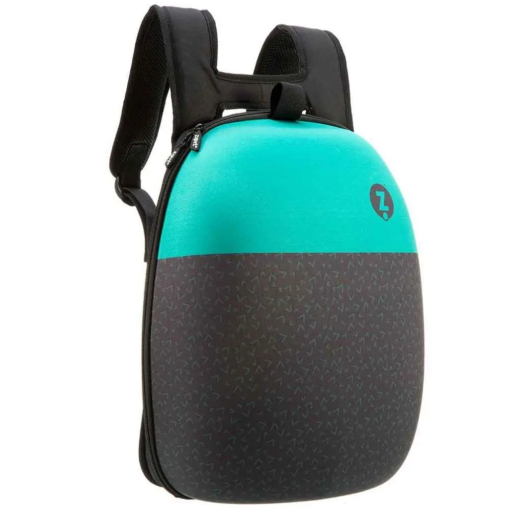 Рюкзак для ноутбука Zipit 14" ShellL Black/Turquoise (ZSHL-BG) - фото 3
