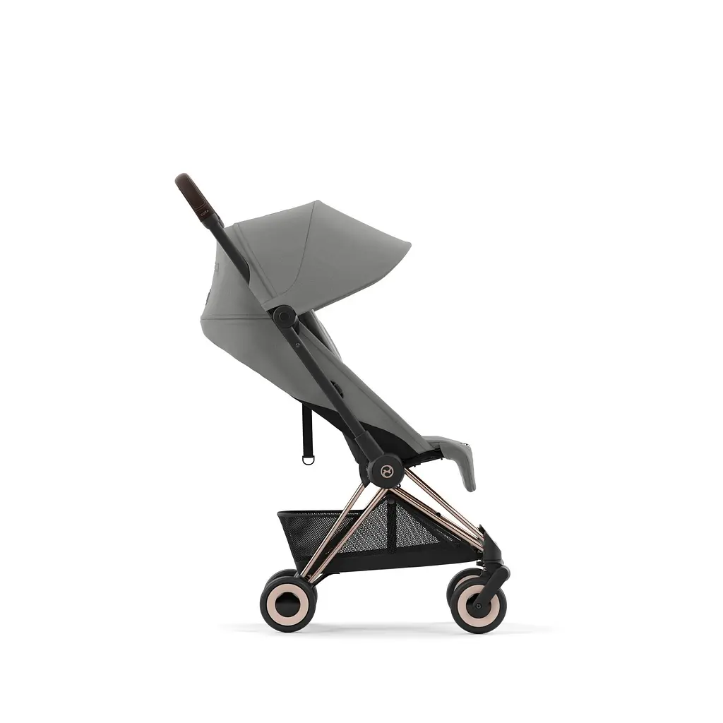 Коляска Cybex Coya Rosegold Mirage Grey - фото 4