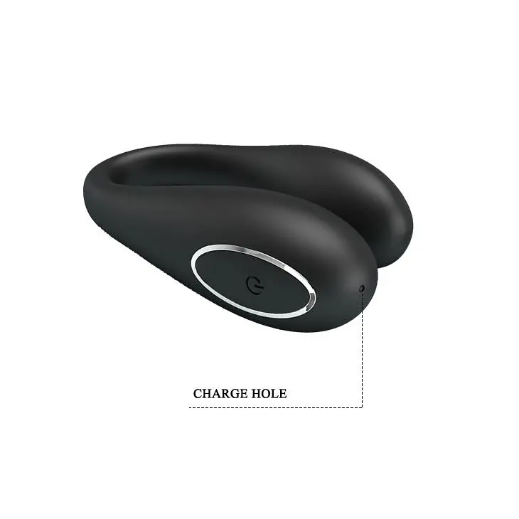 Вибратор для пар Pretty Love Algernon 9.5 см черный - фото 7