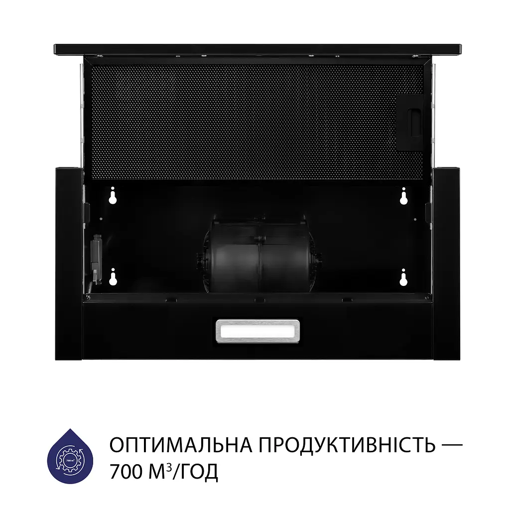 Витяжка телескопічна MINOLA HTL 6214 BLF 700 LED - фото 4