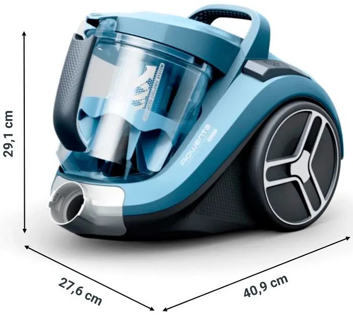 Пилосос Rowenta контейнерний Compact Power XXL 900 Вт блакитний (RO4B20EA) - фото 4