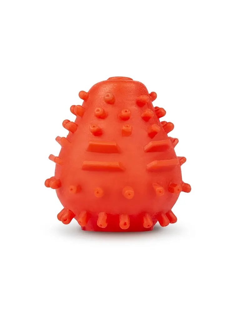 Мастурбатор-яйце Gegg Red, 6.5х5 см - фото 4