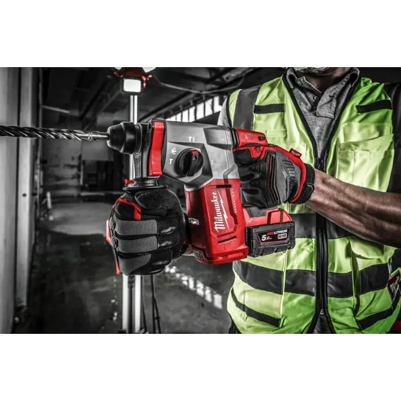 Перфоратор акумуляторний безщітковий SDS-PLUS MILWAUKEE, M18 BLH-0, 2.3Дж (каркас) - фото 6