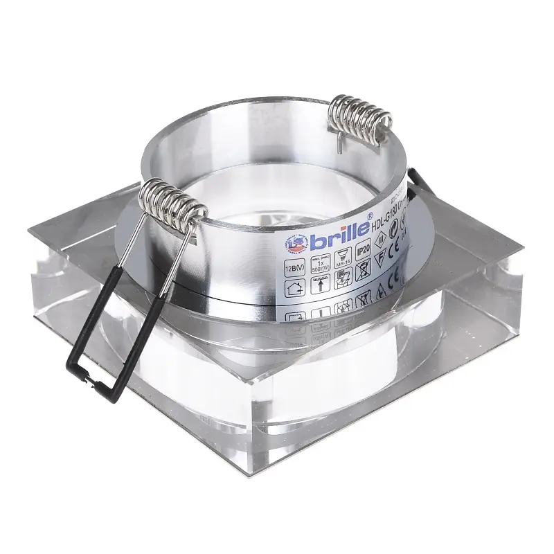 Світильник точковий Brille декоративний HDL-G180 CH CL MR16 L13-011 - фото 3
