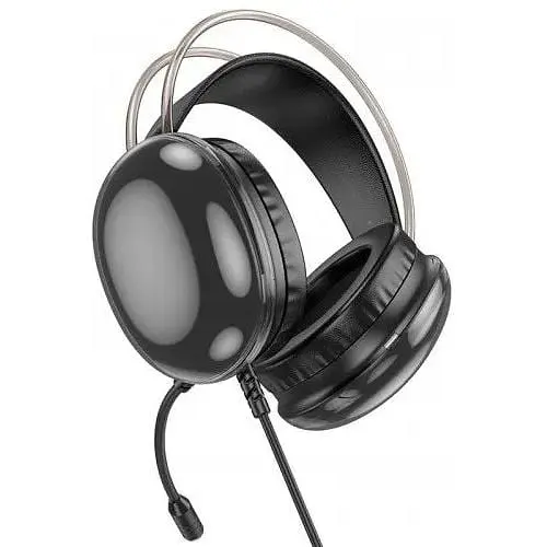 Навушники ігрові Hoco W109 Plus Rich channel gaming headphones RGB 6942007609029 - фото 5