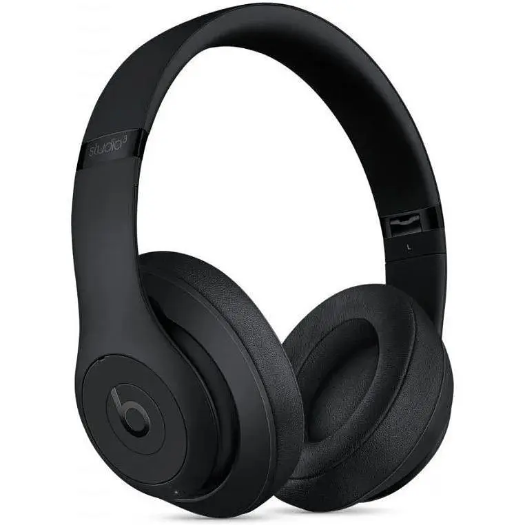 Беспроводные наушники Beats Studio3 Wireless Over-Ear Headphones Matte Black (MX3X2) - фото 2