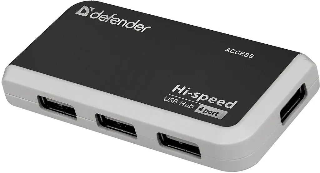 USB-хаб Defender Quadro Infix 4xUSB 2.0 (83504) (6054142) - фото 3