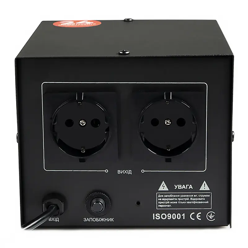 Стабилизатор напряжения Gemix GX-501D 500 ВА/350 Вт цифровые индикаторы пластиковый корпус - фото 3
